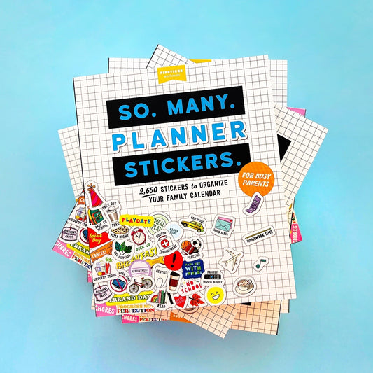So. Many. Planner Stickers. For Busy Parents Book