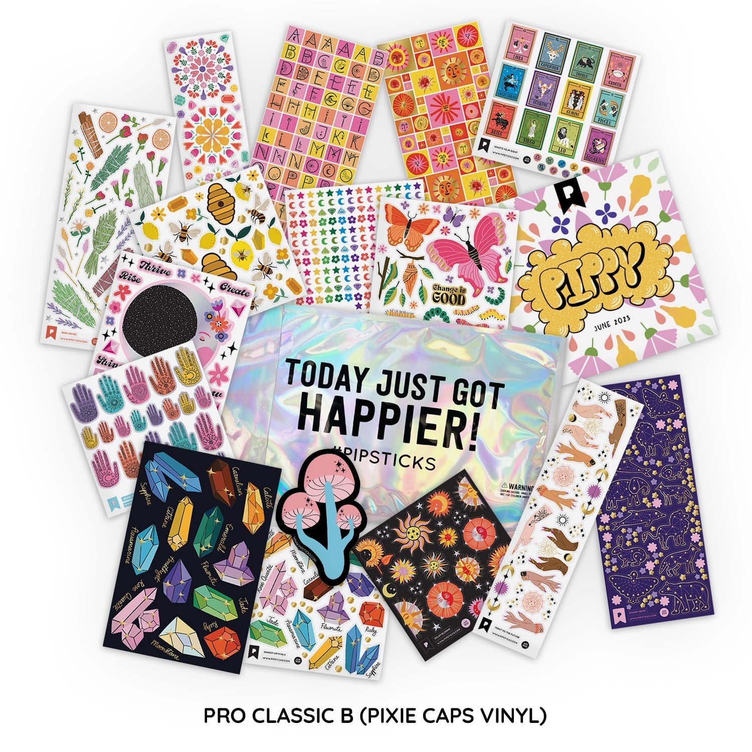 Pipsticks Stickers, Planets & Stars - FLAX art & design