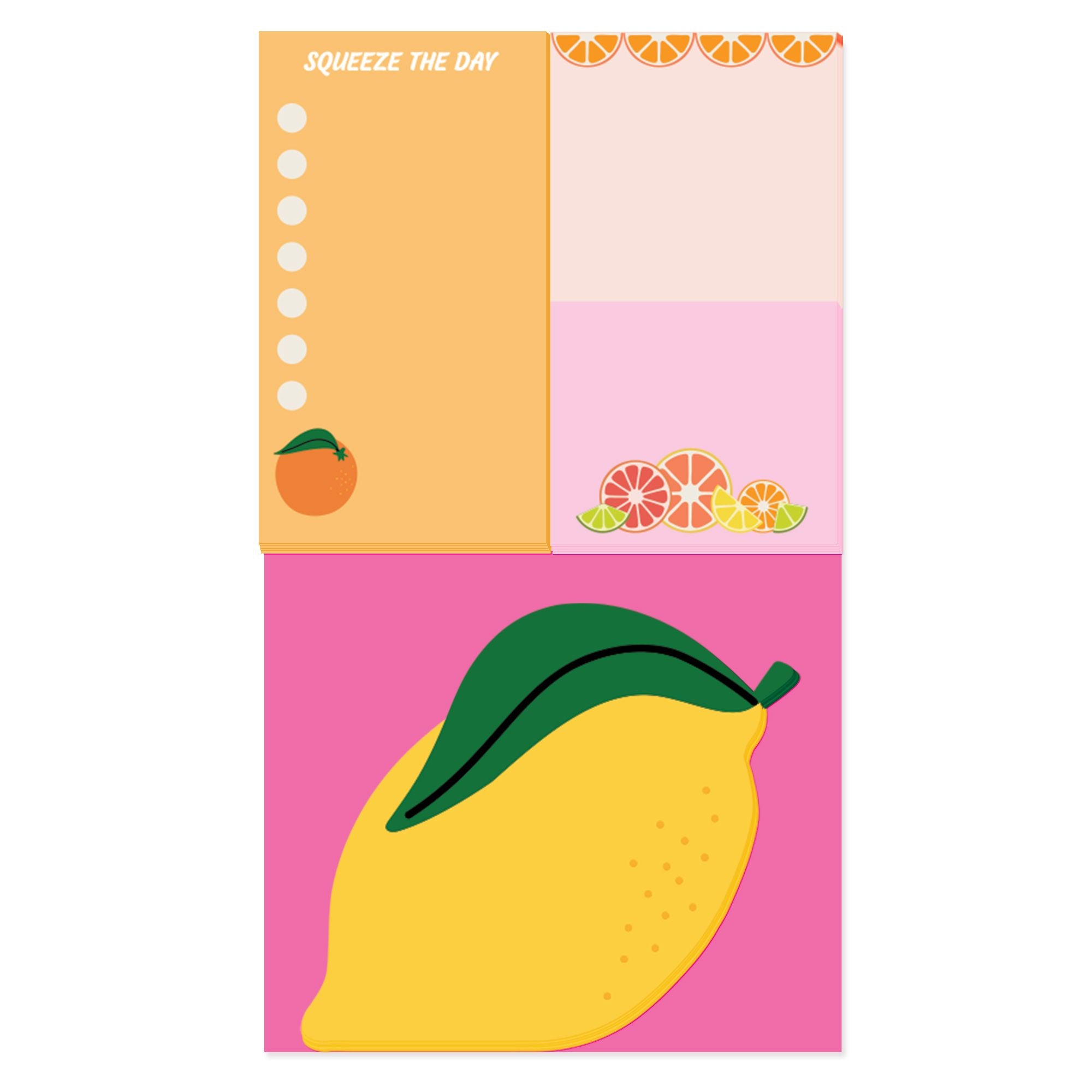 Juice Do It! Memo Pad Set