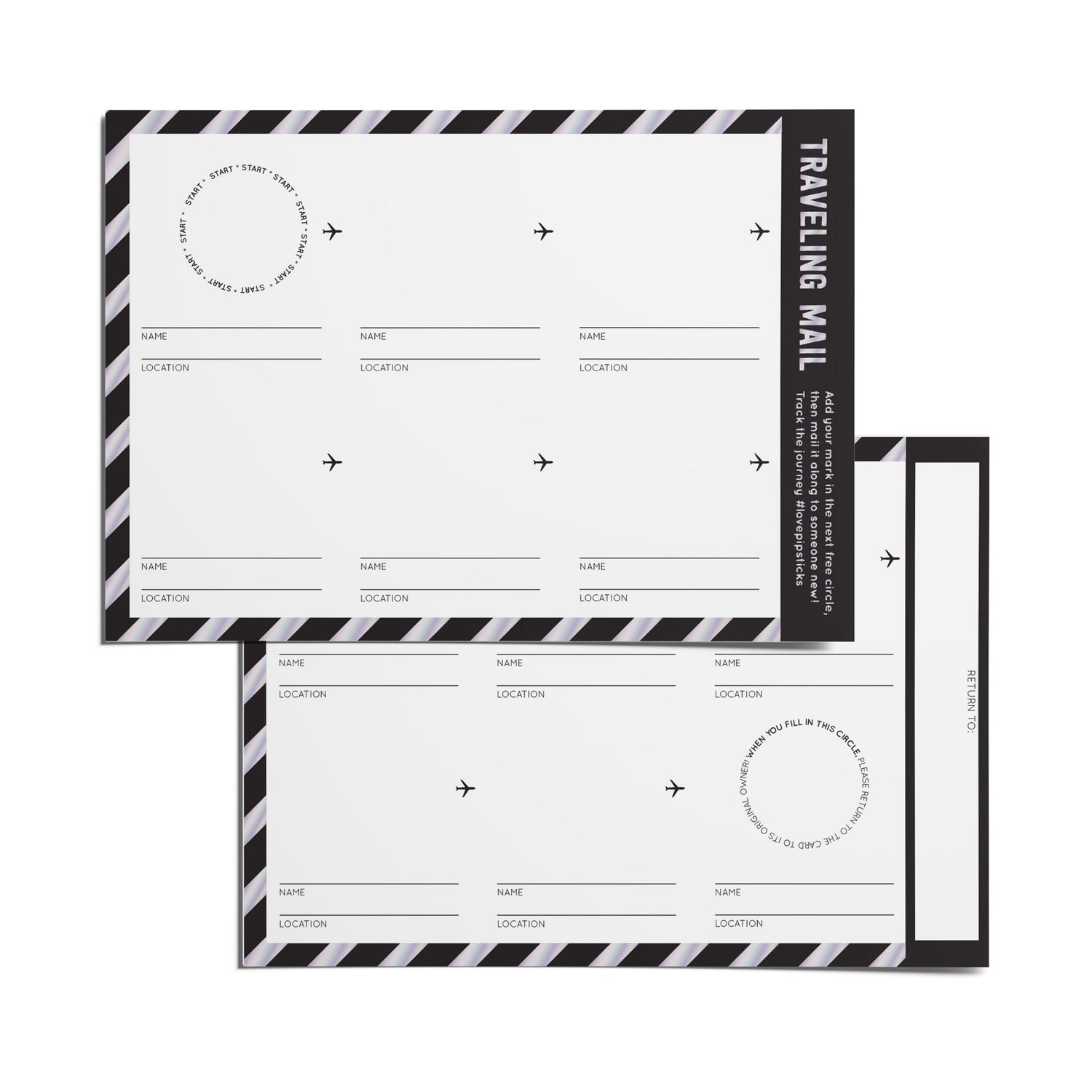 Traveling Mail Card Pack