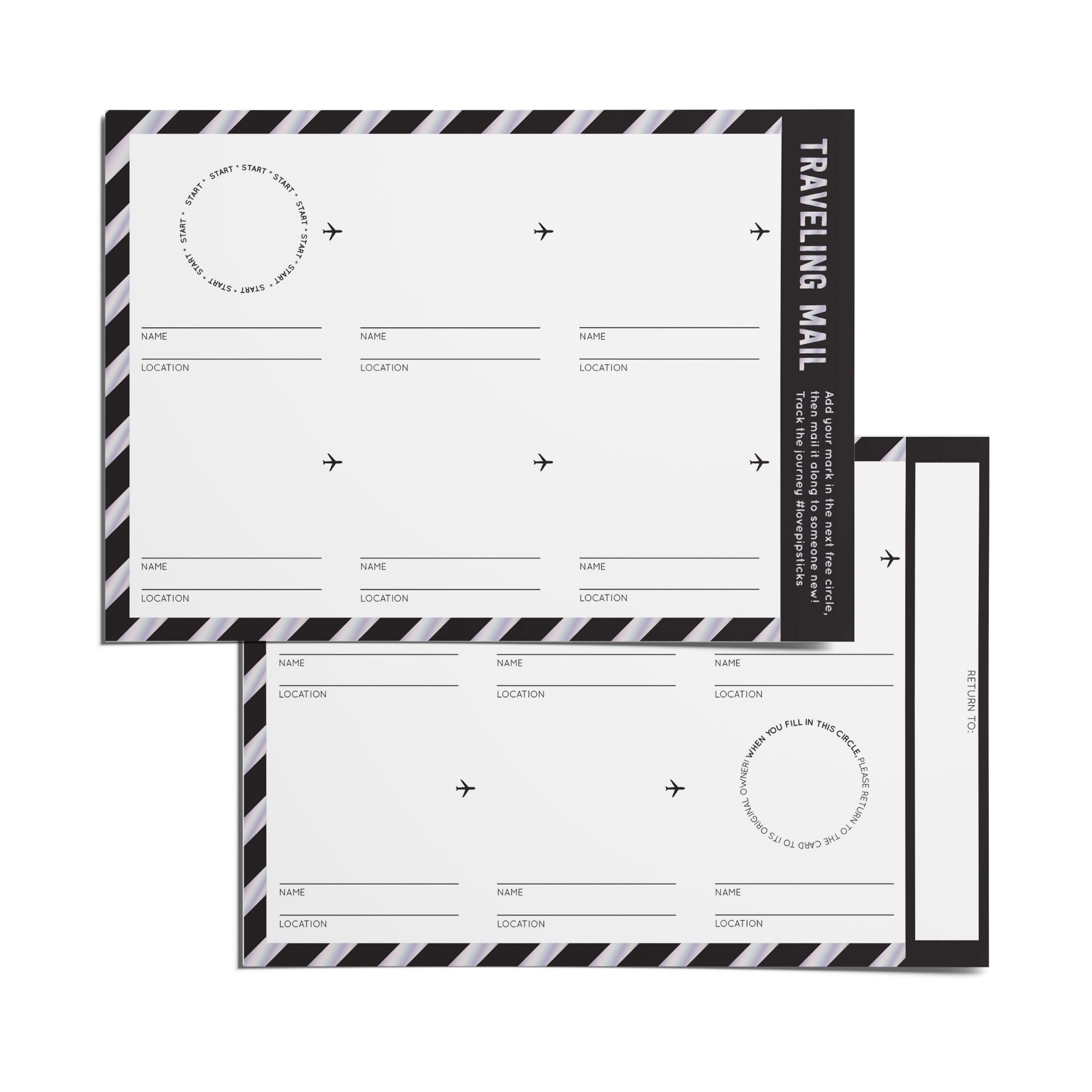 Traveling Mail Card Pack