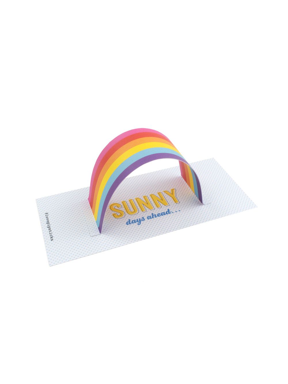 Sunny Days Ahead Rainbow Maker Notecard Pack