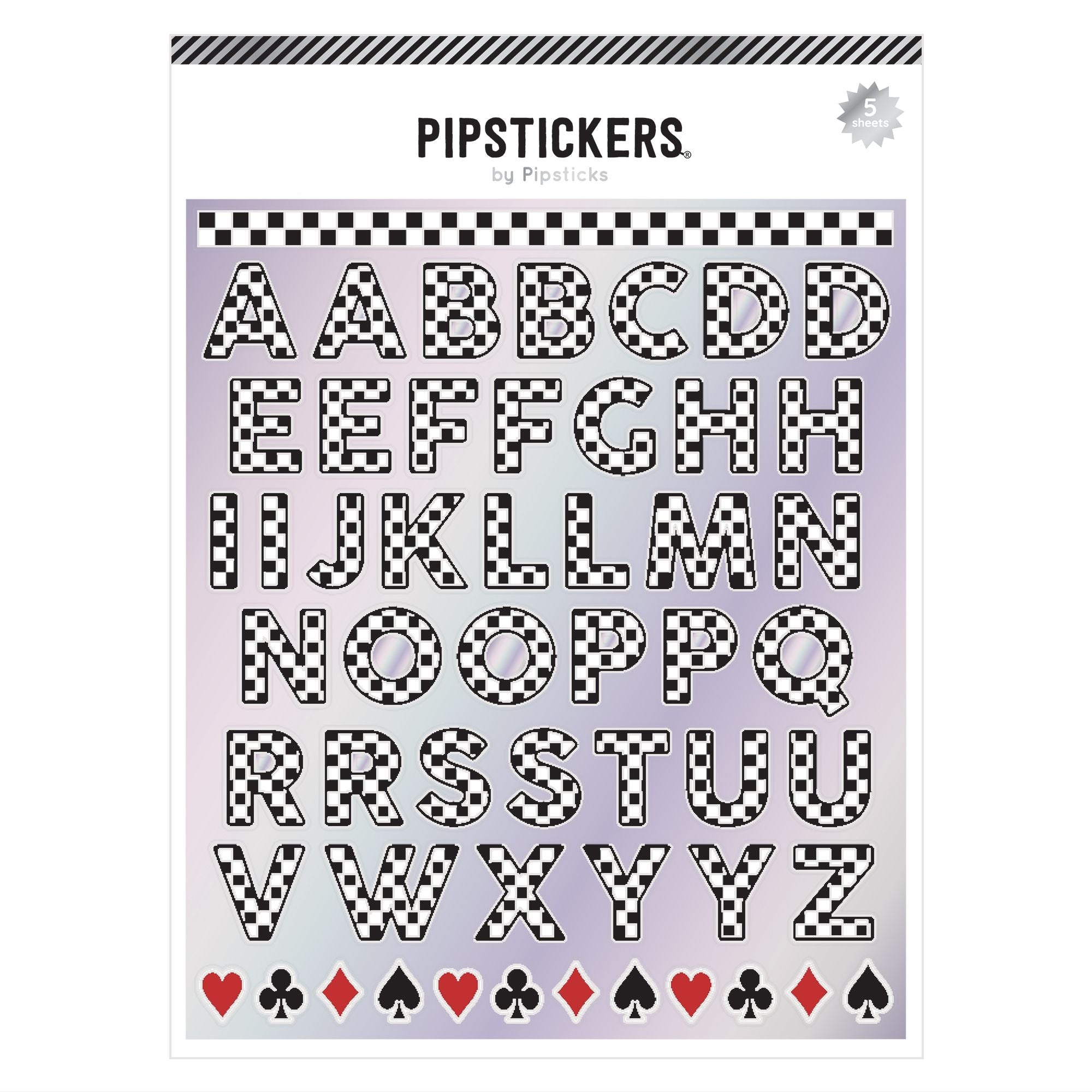 Play The Aces Big Alphabet (5ct)