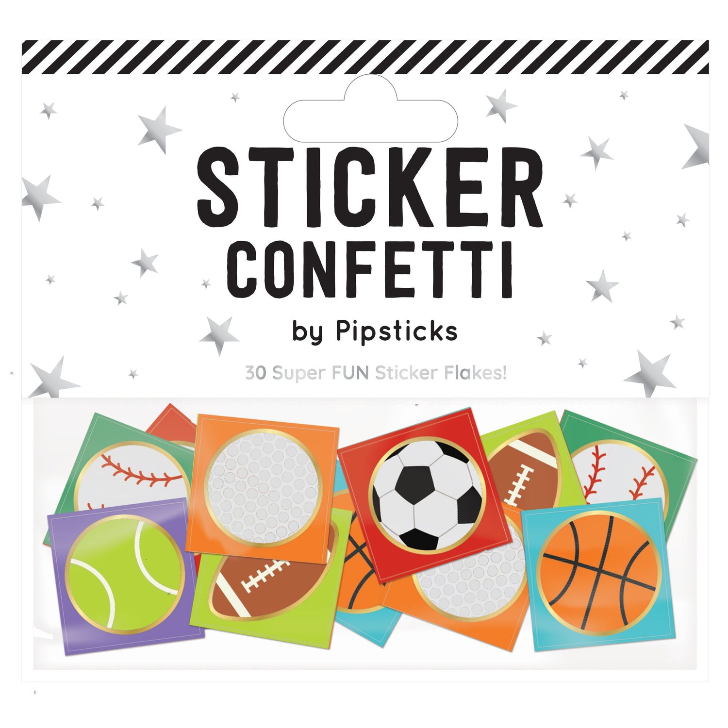 Have A Ball Sticker Confetti