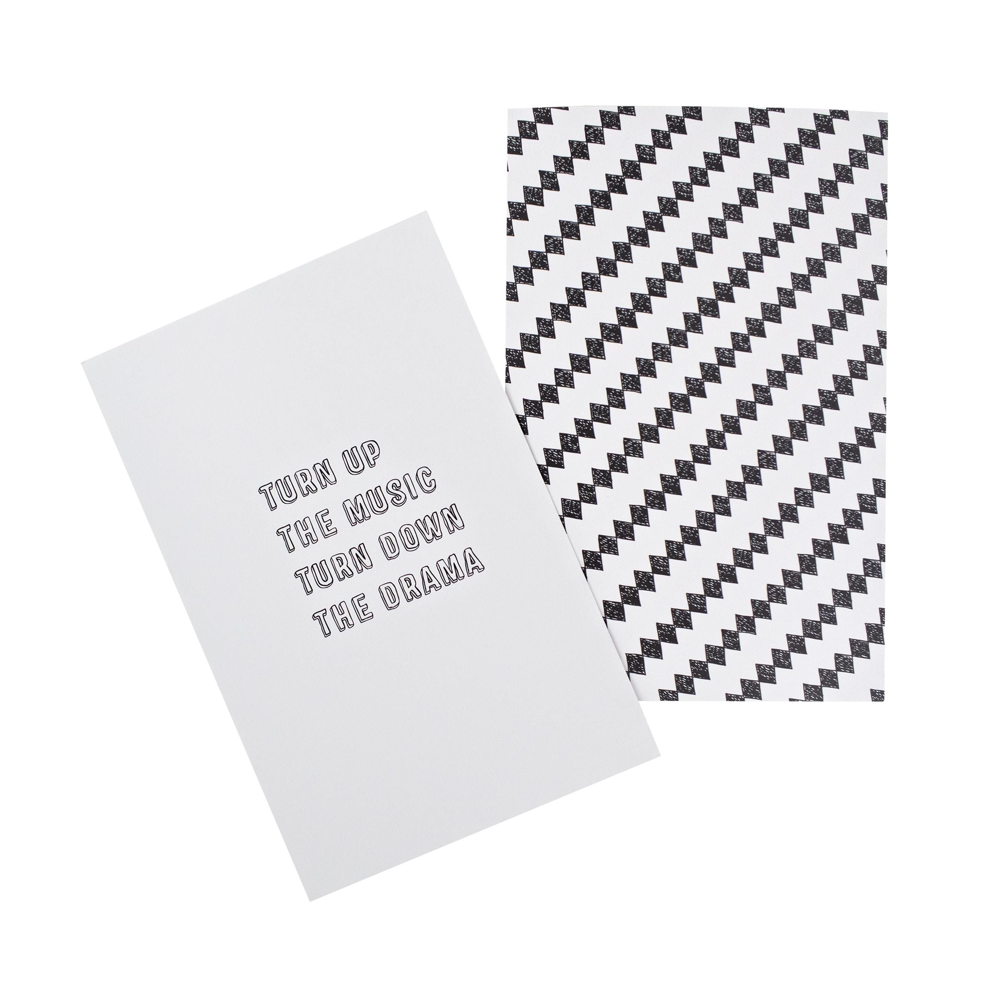 Turn Up The Music Quote Card Pack