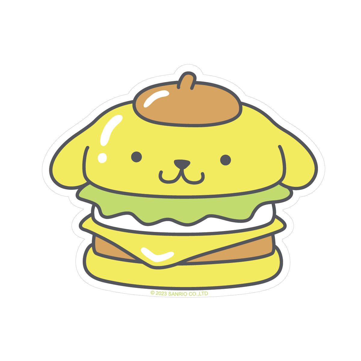 Pompompurin Burger Vinyl