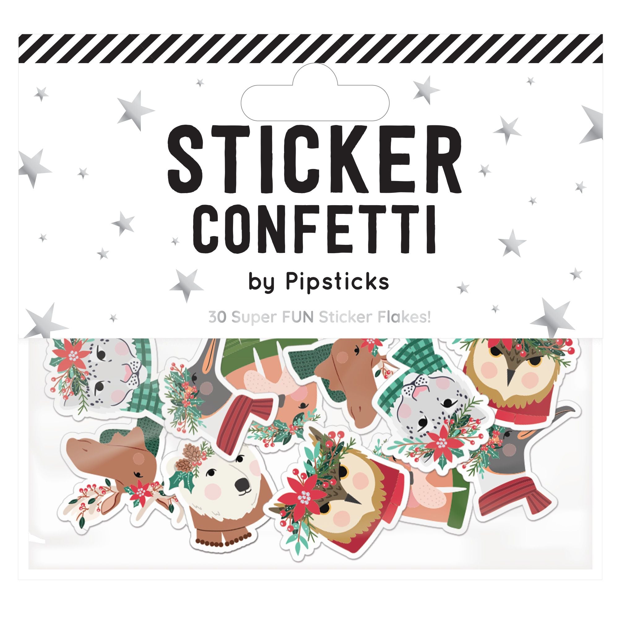Crowned Cuties Sticker Confetti