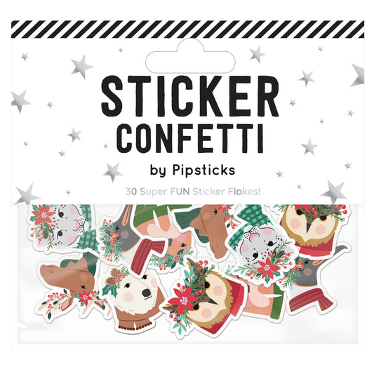 Crowned Cuties Sticker Confetti
