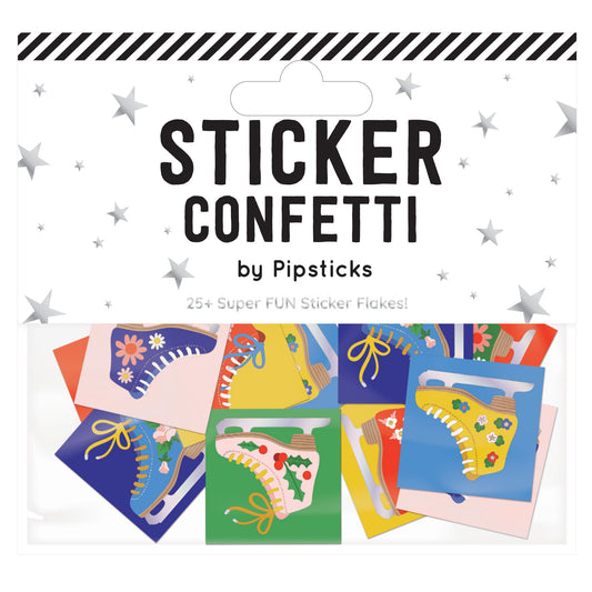 Double Axel Sticker Confetti
