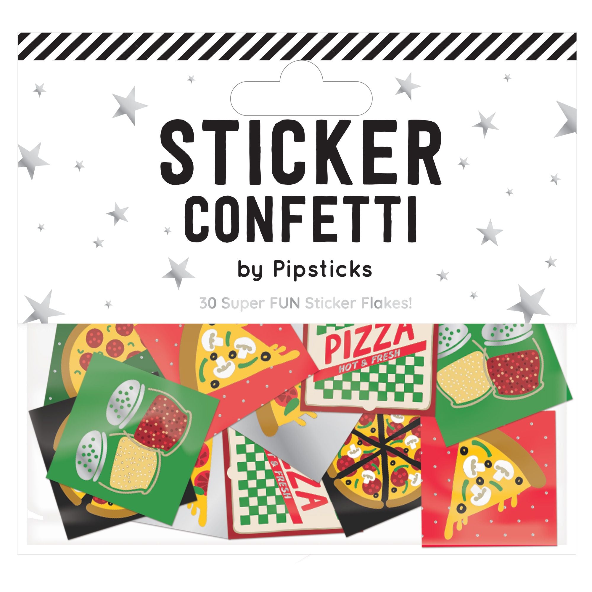 Pizza Perfection Sticker Confetti