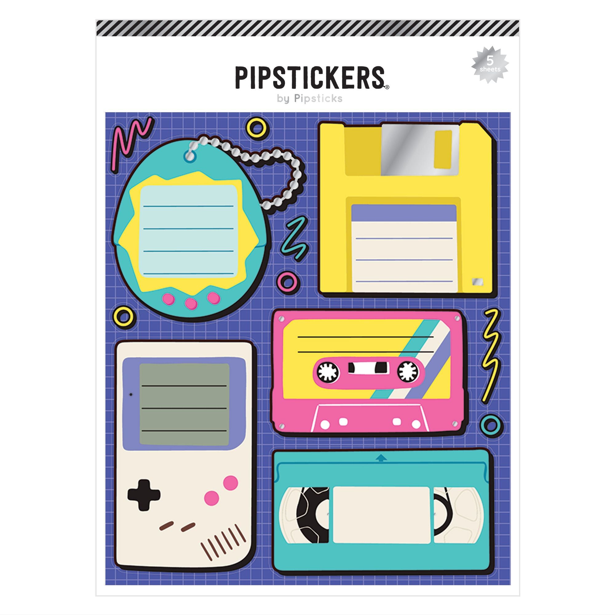 Retro Gadgets Labels (5ct)