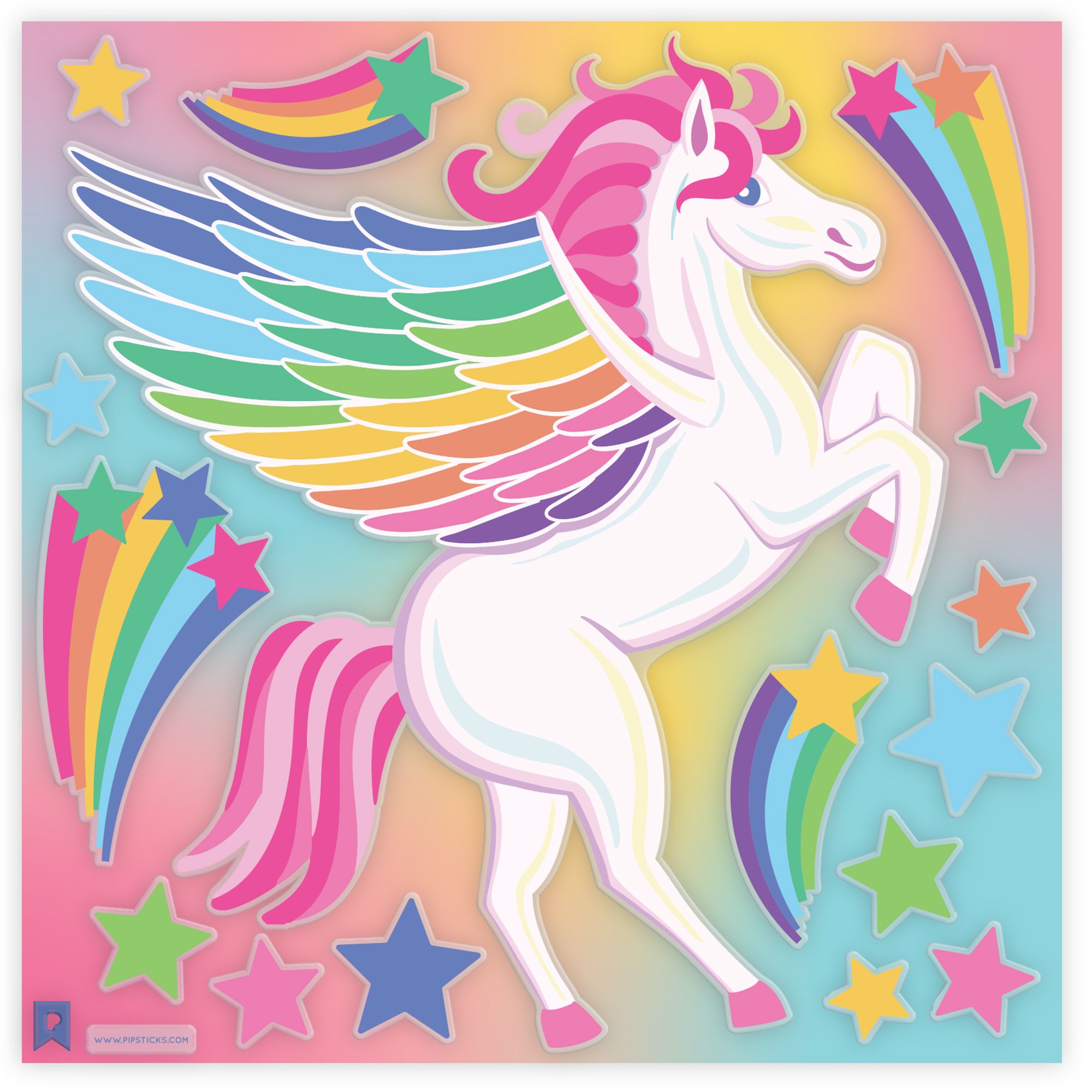 Prismatic Pegasus Super Big Puffy