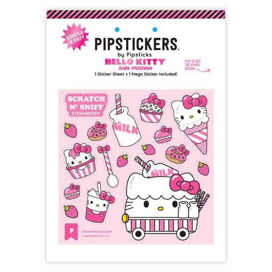 Hello Kitty Milk Cart Scratch 'n Sniff (2ct)