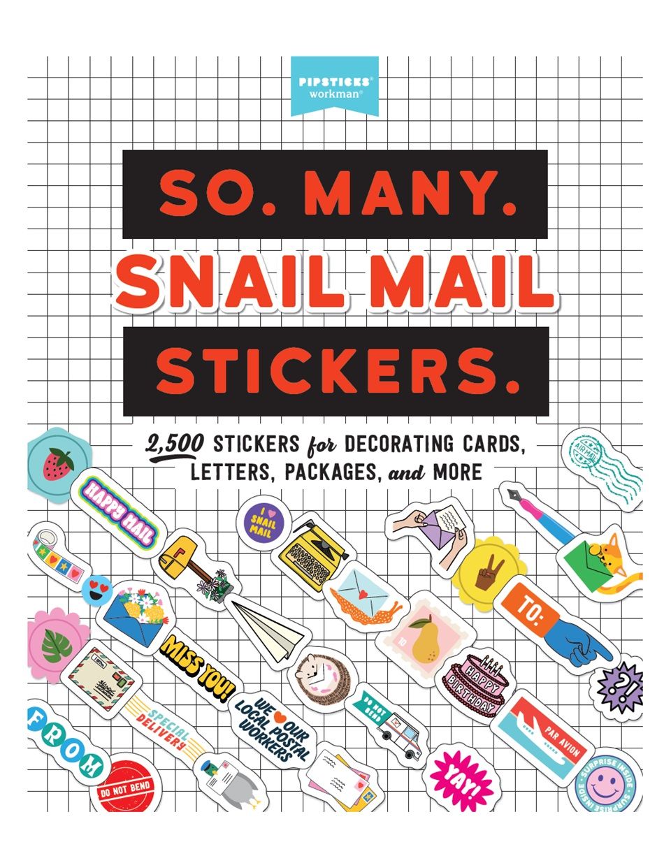 PRE-SALE: So. Many. Snail Mail Stickers Book