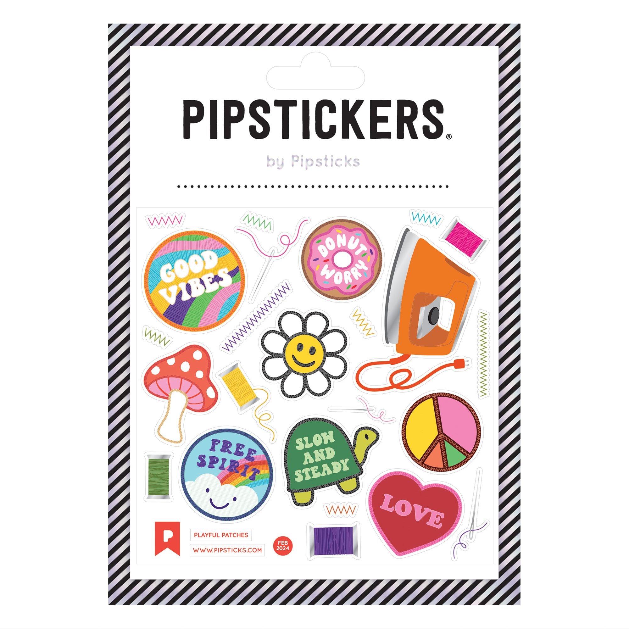 Retro Patch Stickers