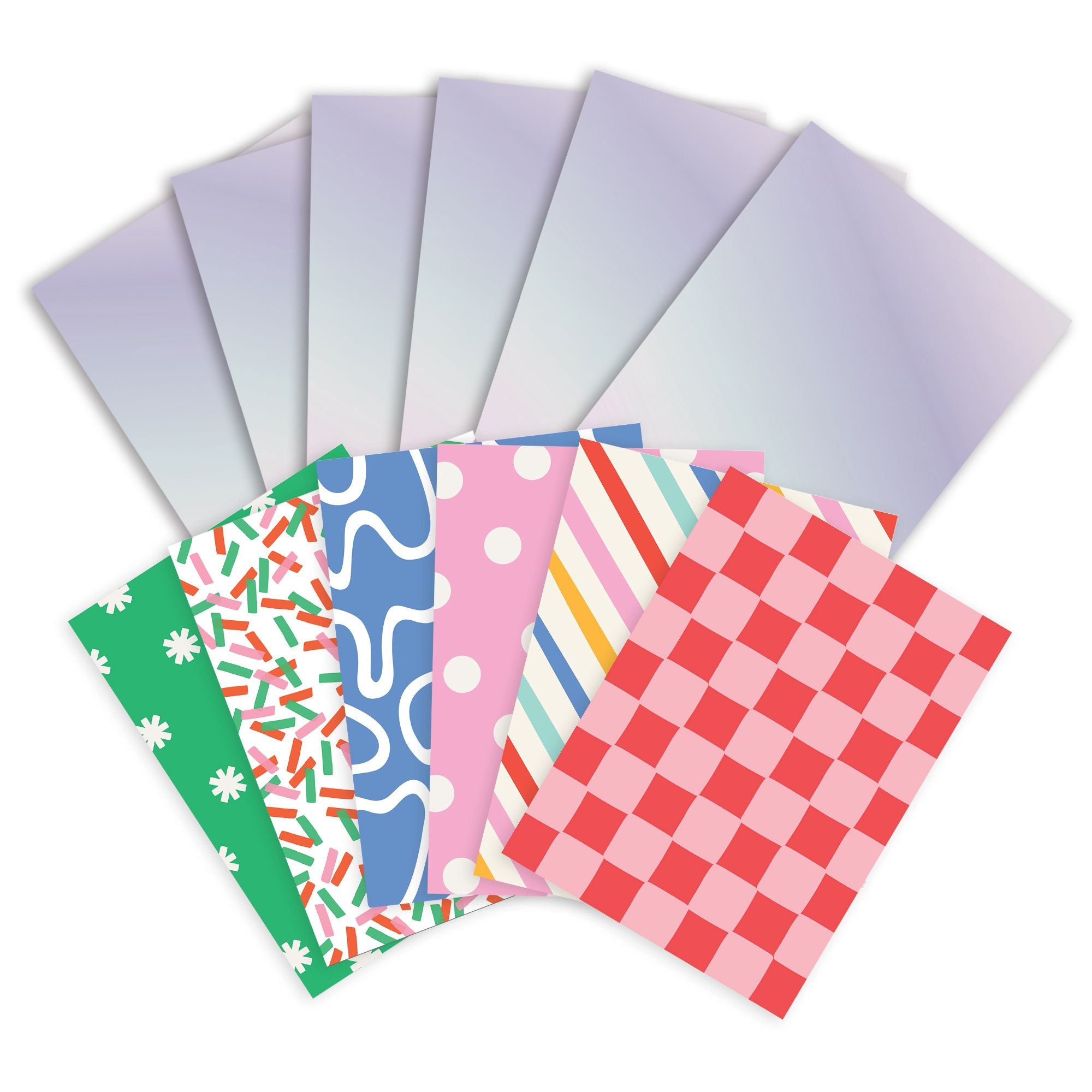 Merry Motifs Greeting Card Set (12ct)