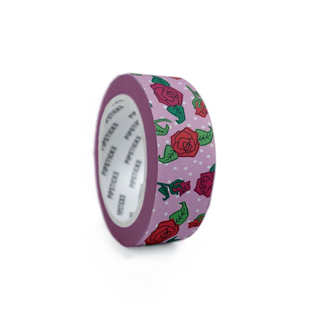 Red As A Rose Washi