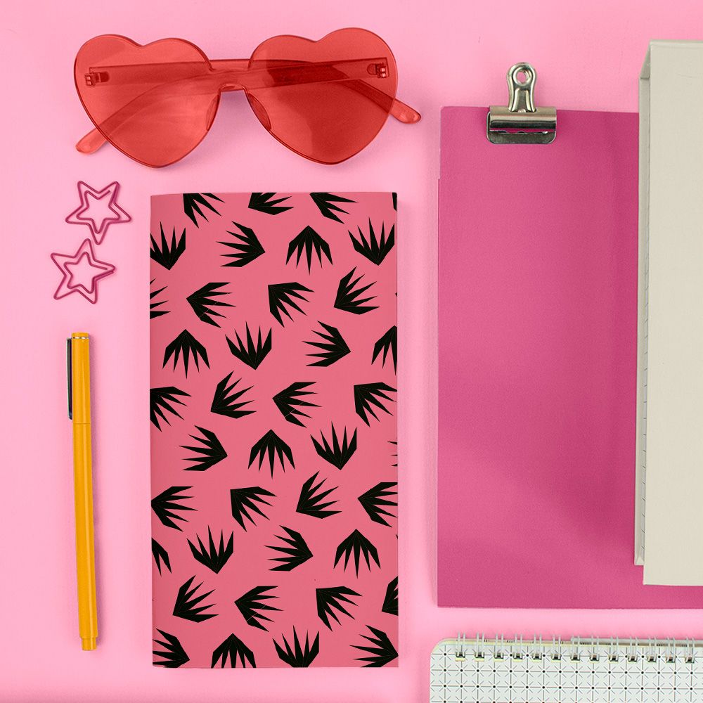 Dark Flora Traveler Notebook