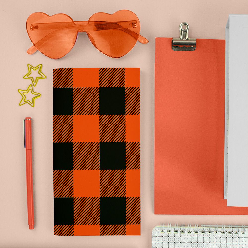 Buffalo Plaid Traveler Notebook