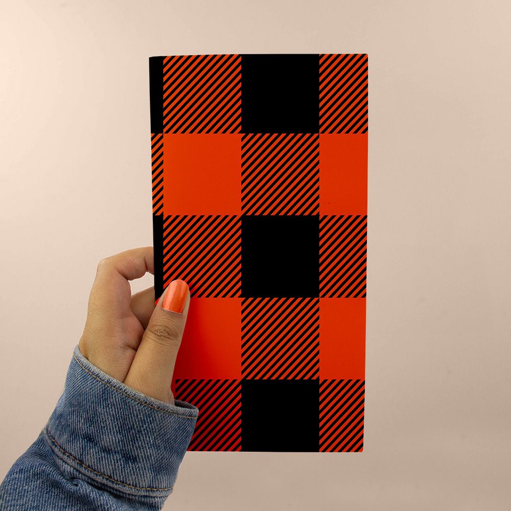 Buffalo Plaid Traveler Notebook