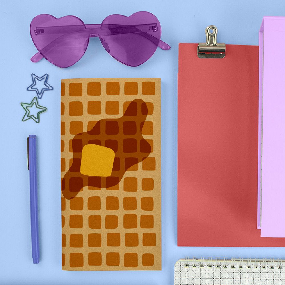 Waffle-y Delicious Traveler Notebook