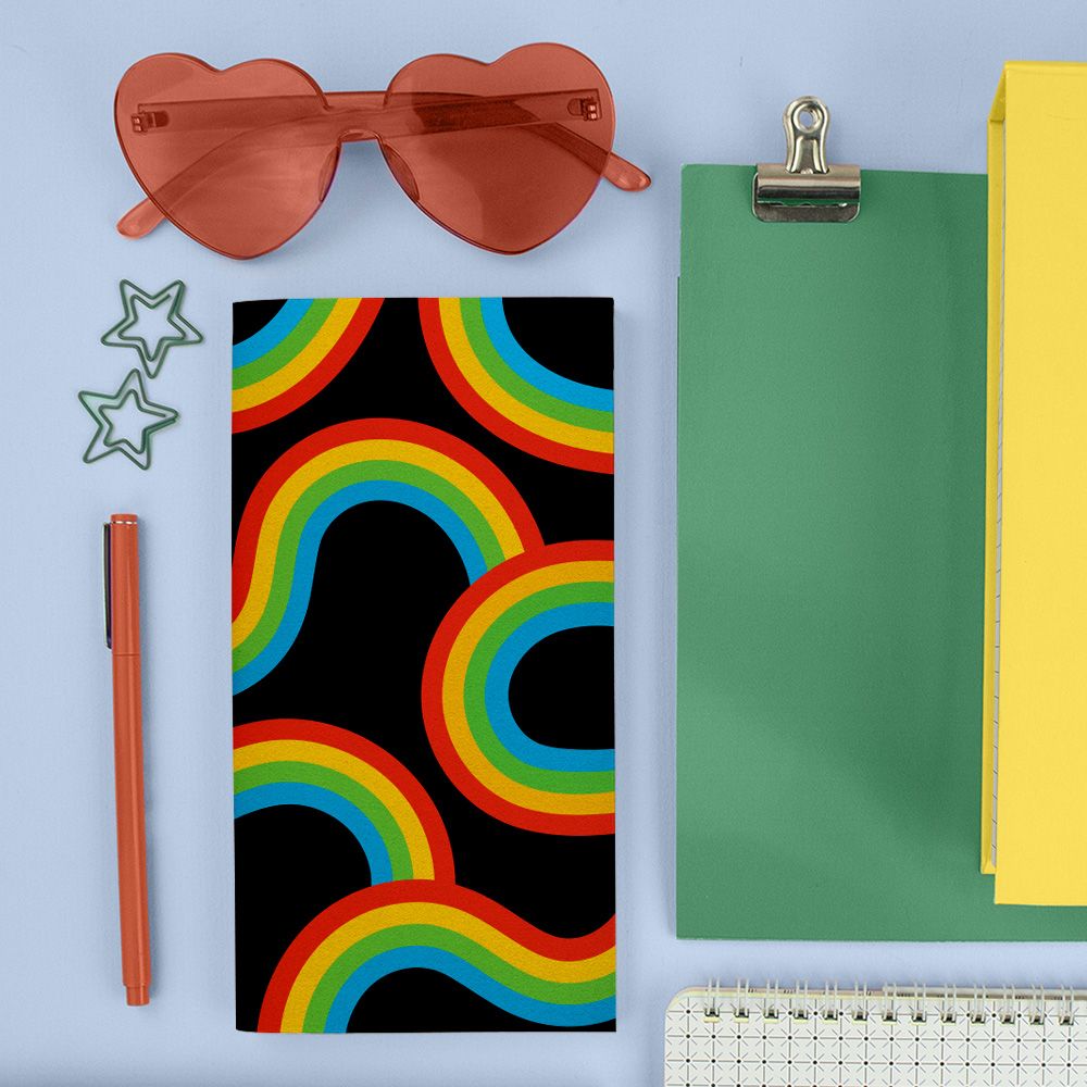 Rainbow Road Traveler Notebook