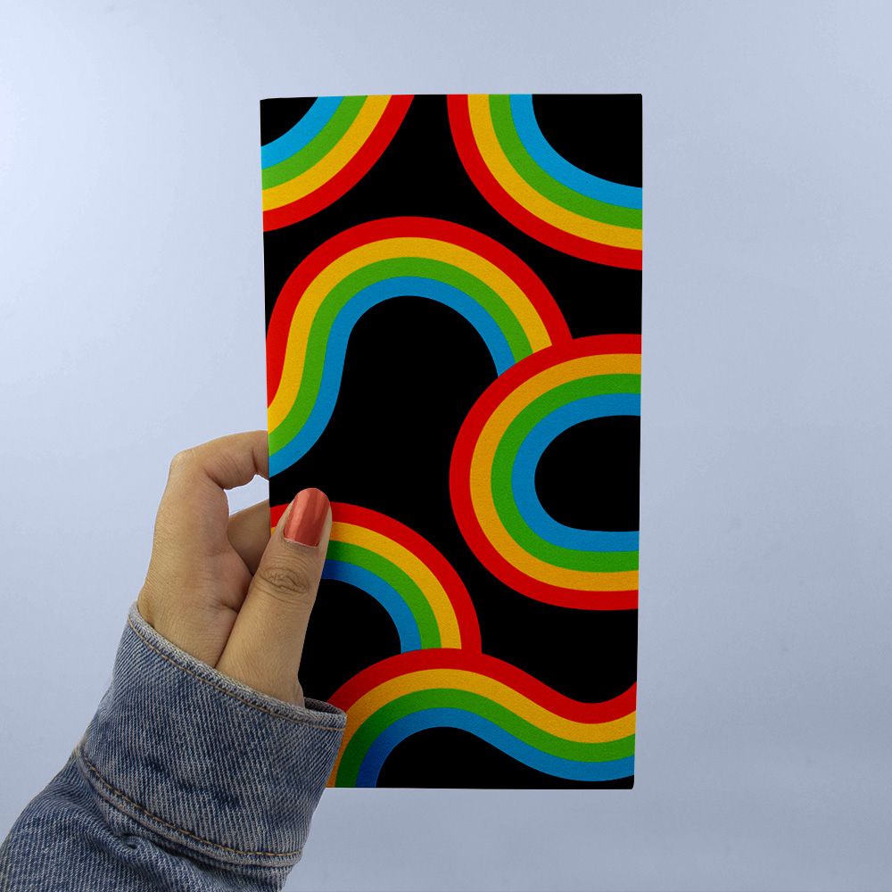 Rainbow Road Traveler Notebook