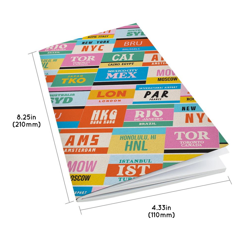 Luggage Tag Traveler Notebook
