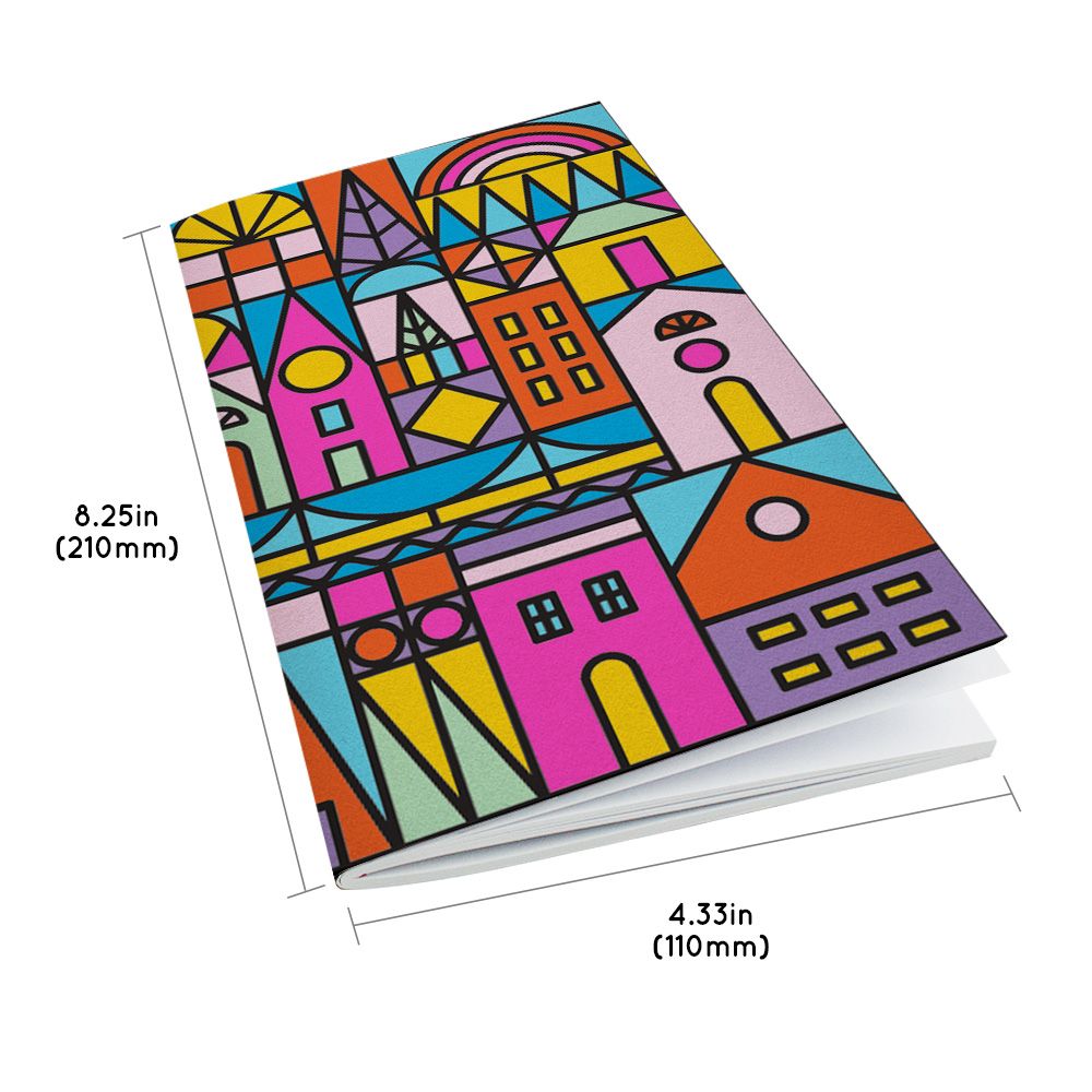 Stained Glass Village Traveler Notebook