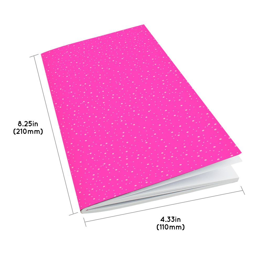 Speckled Pink Traveler Notebook