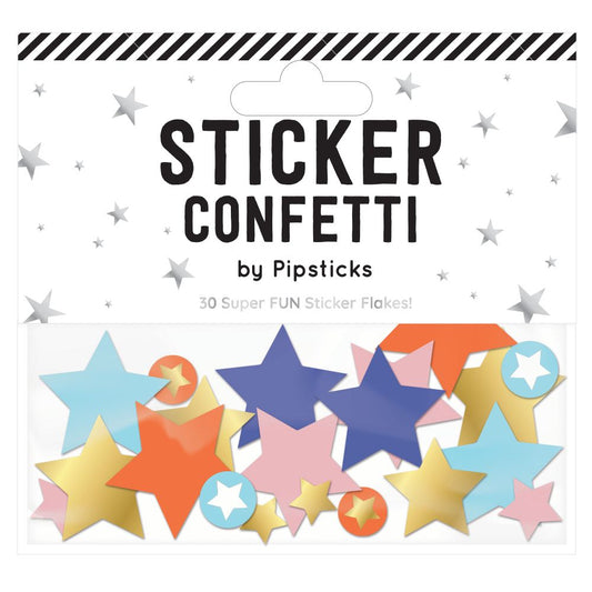 Star Power Sticker Confetti