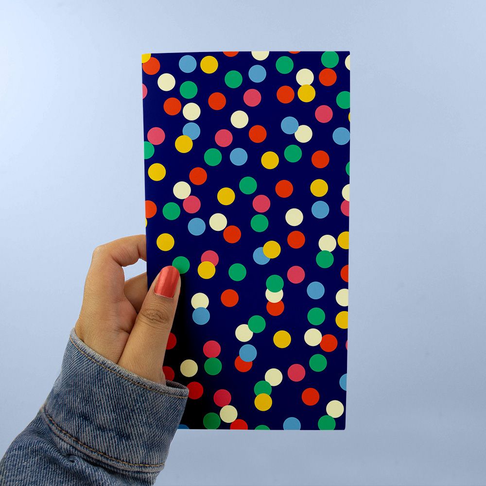 Confetti Traveler Notebook