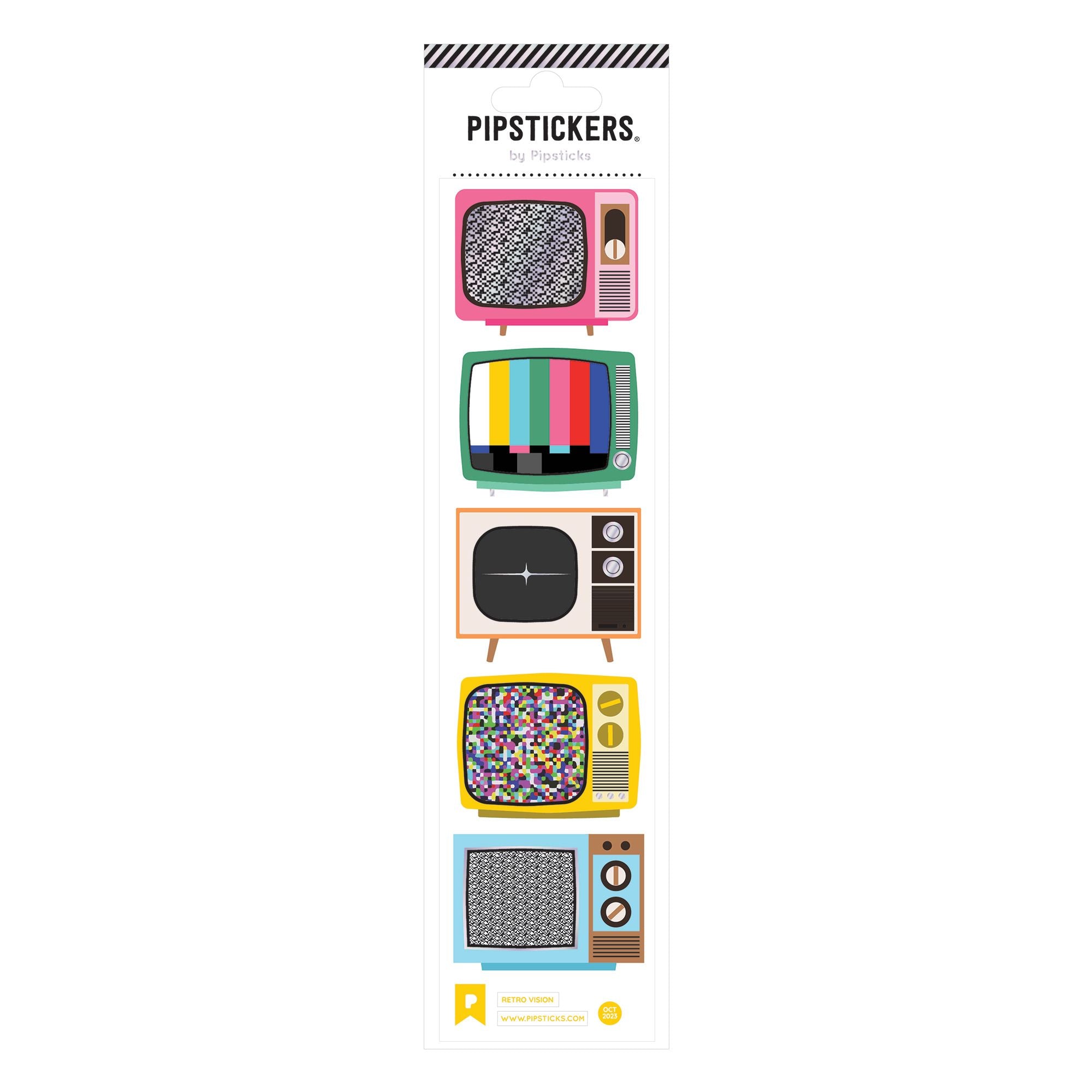 Retro Television Stickers