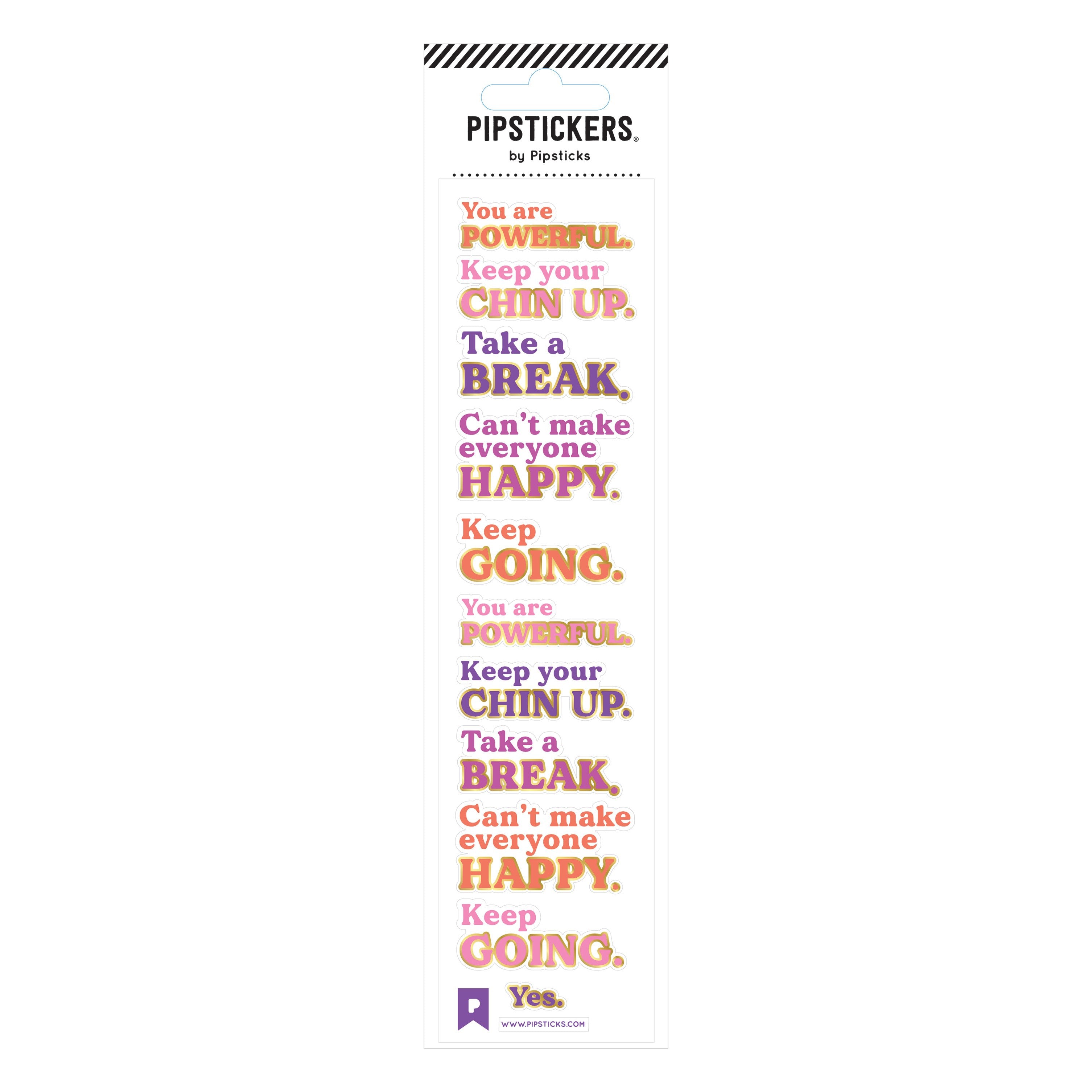 Colorful Motivational Stickers
