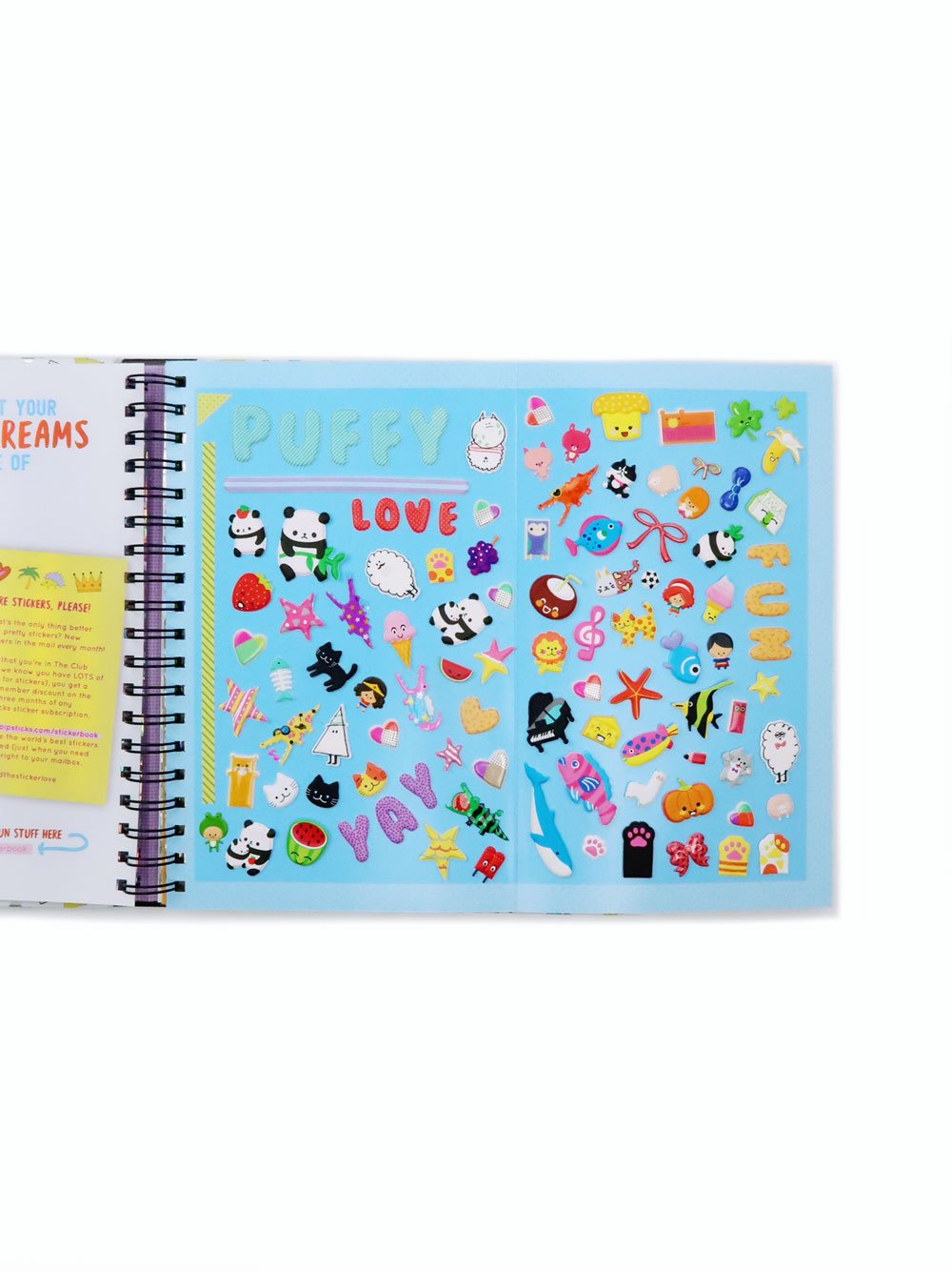 Hands Off My Stickers! Sticker Collection Book