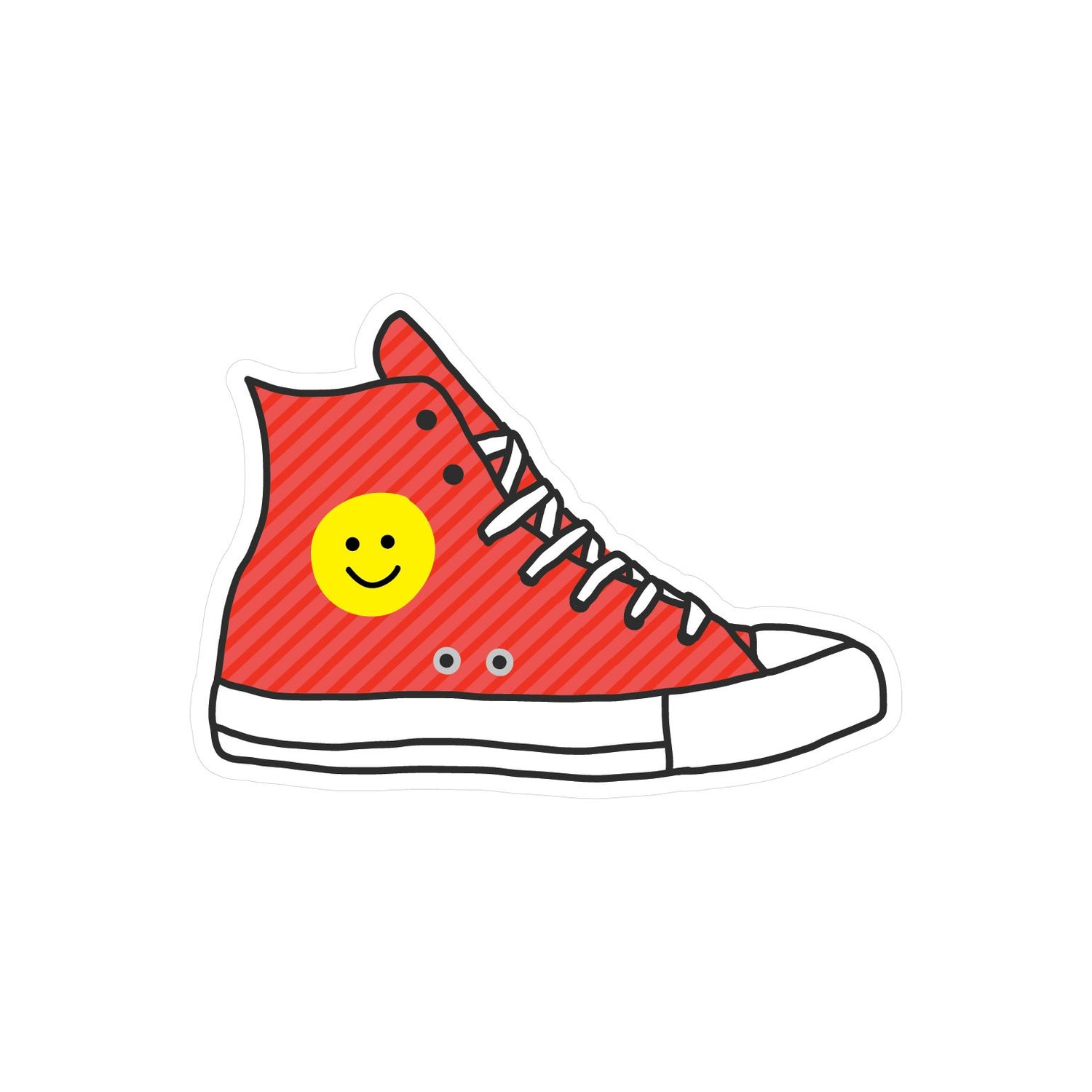 Red Sneaker Vinyl