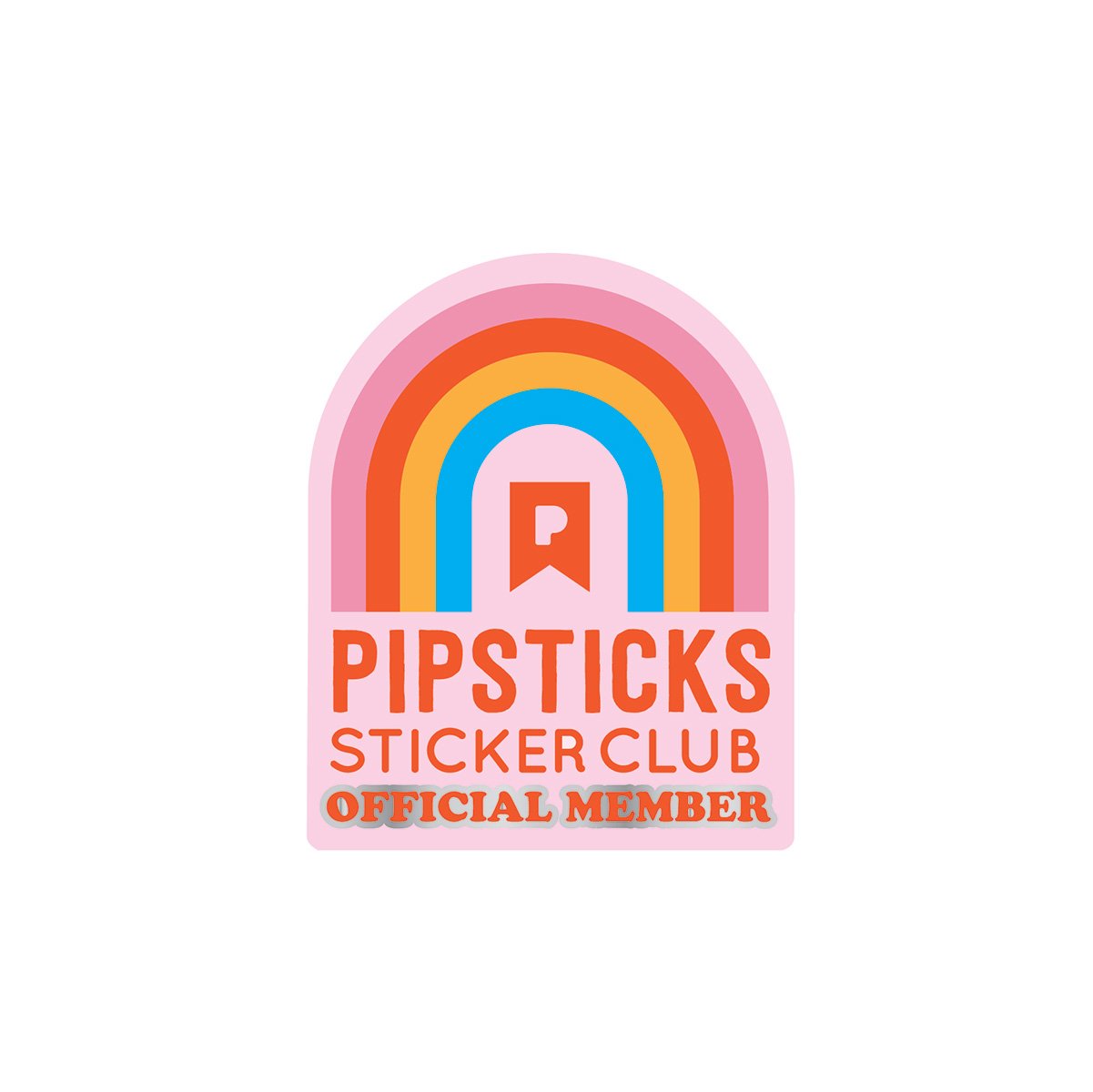 Rainbow Sticker Club Vinyl