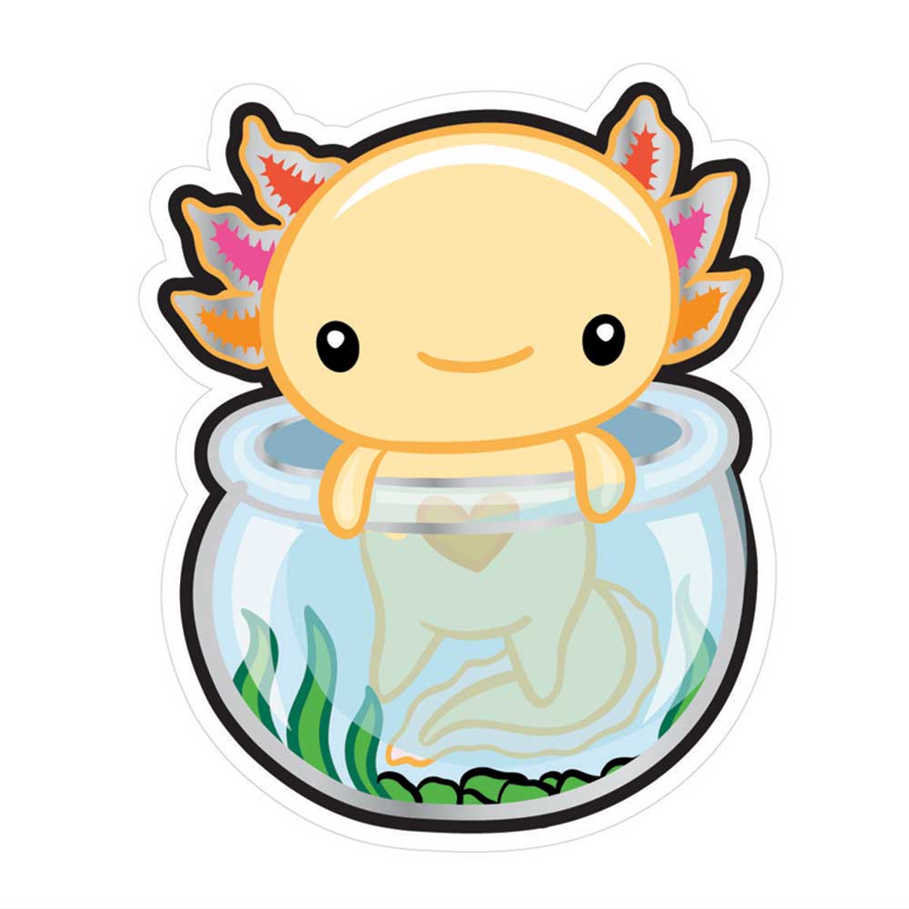 Smiling Axolotl Vinyl