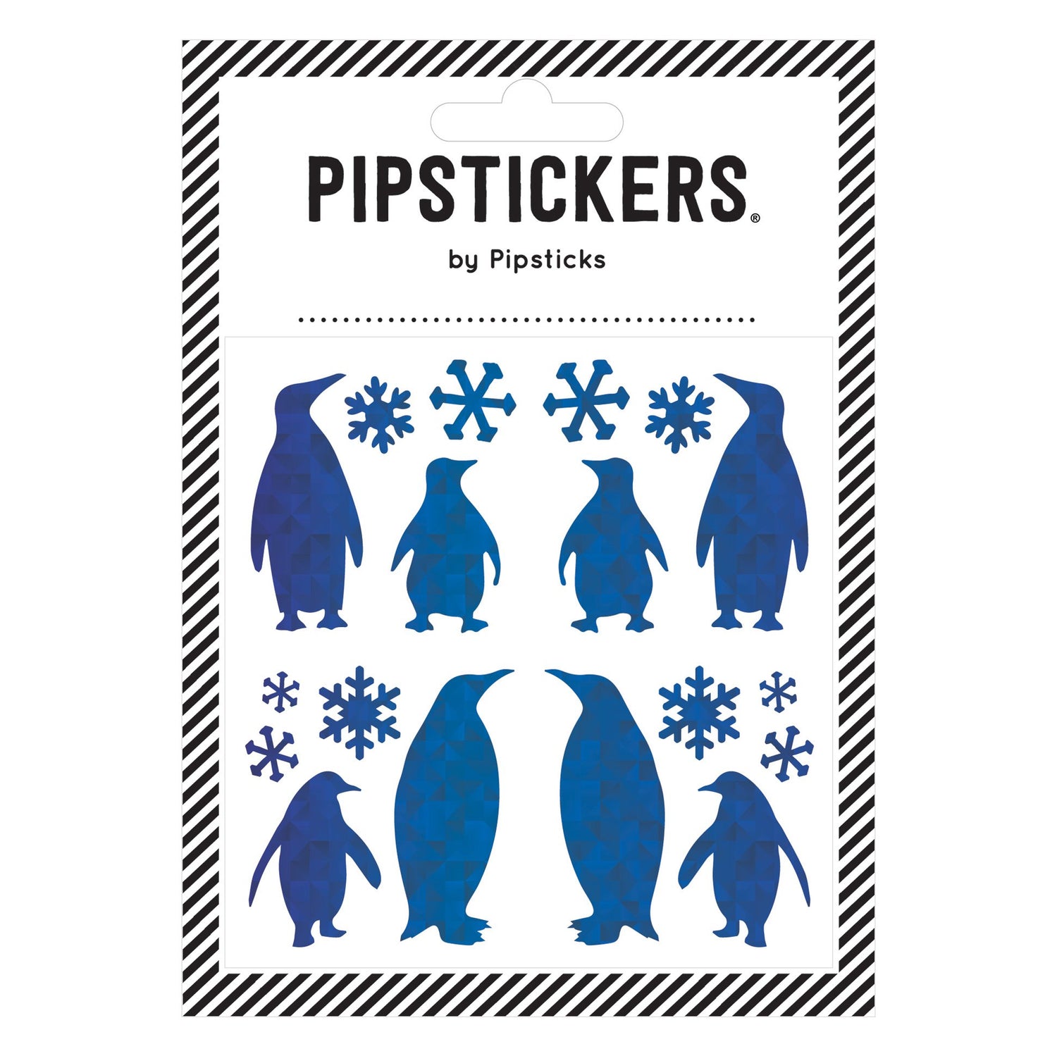 Blue Holographic Penguins