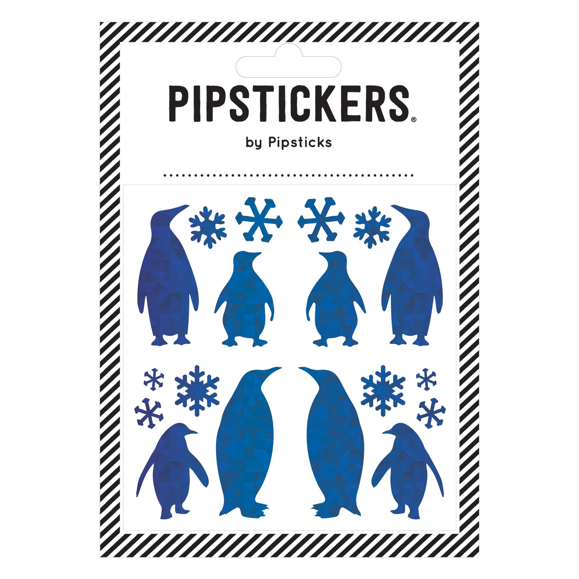 Blue Holographic Penguins