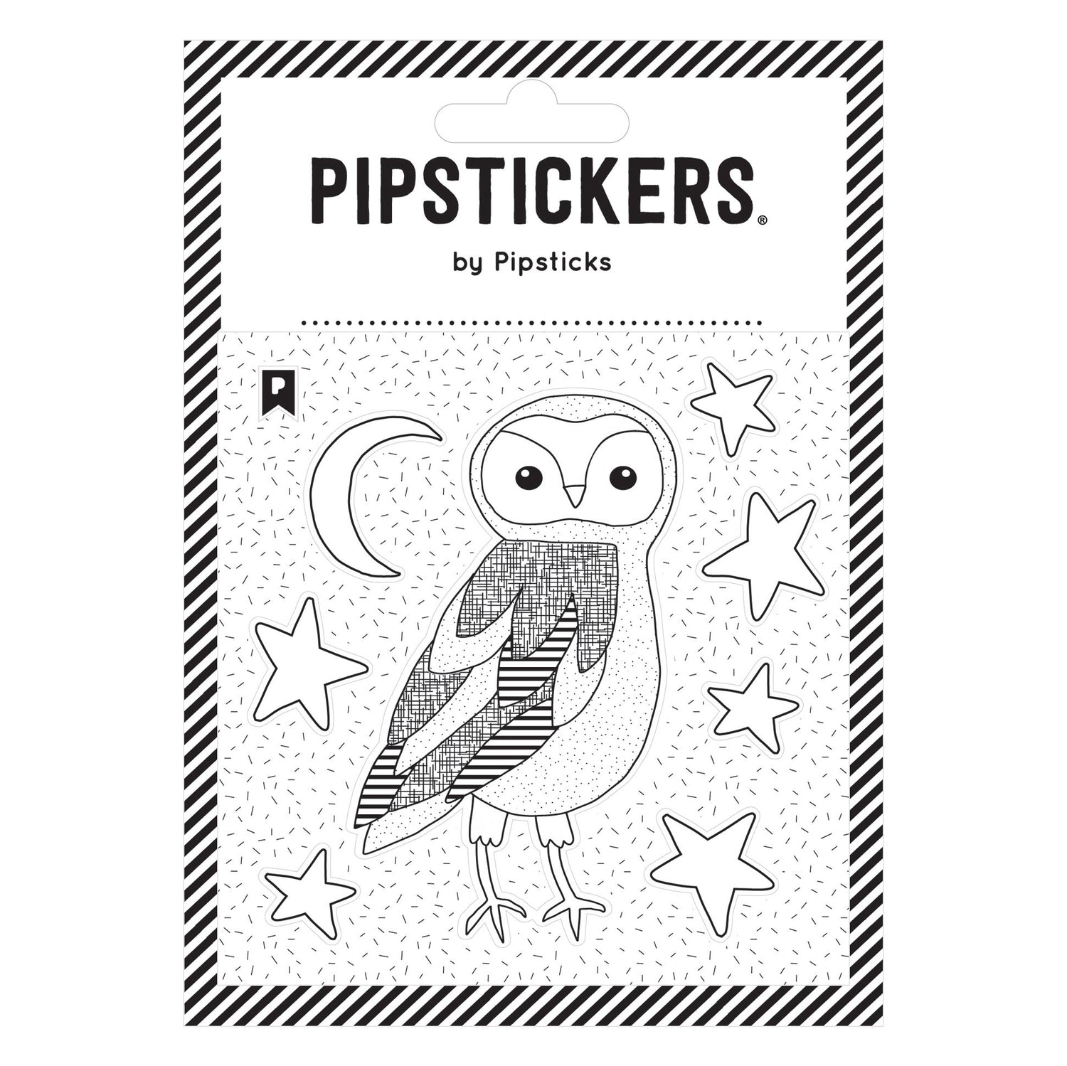 Color-in Owl