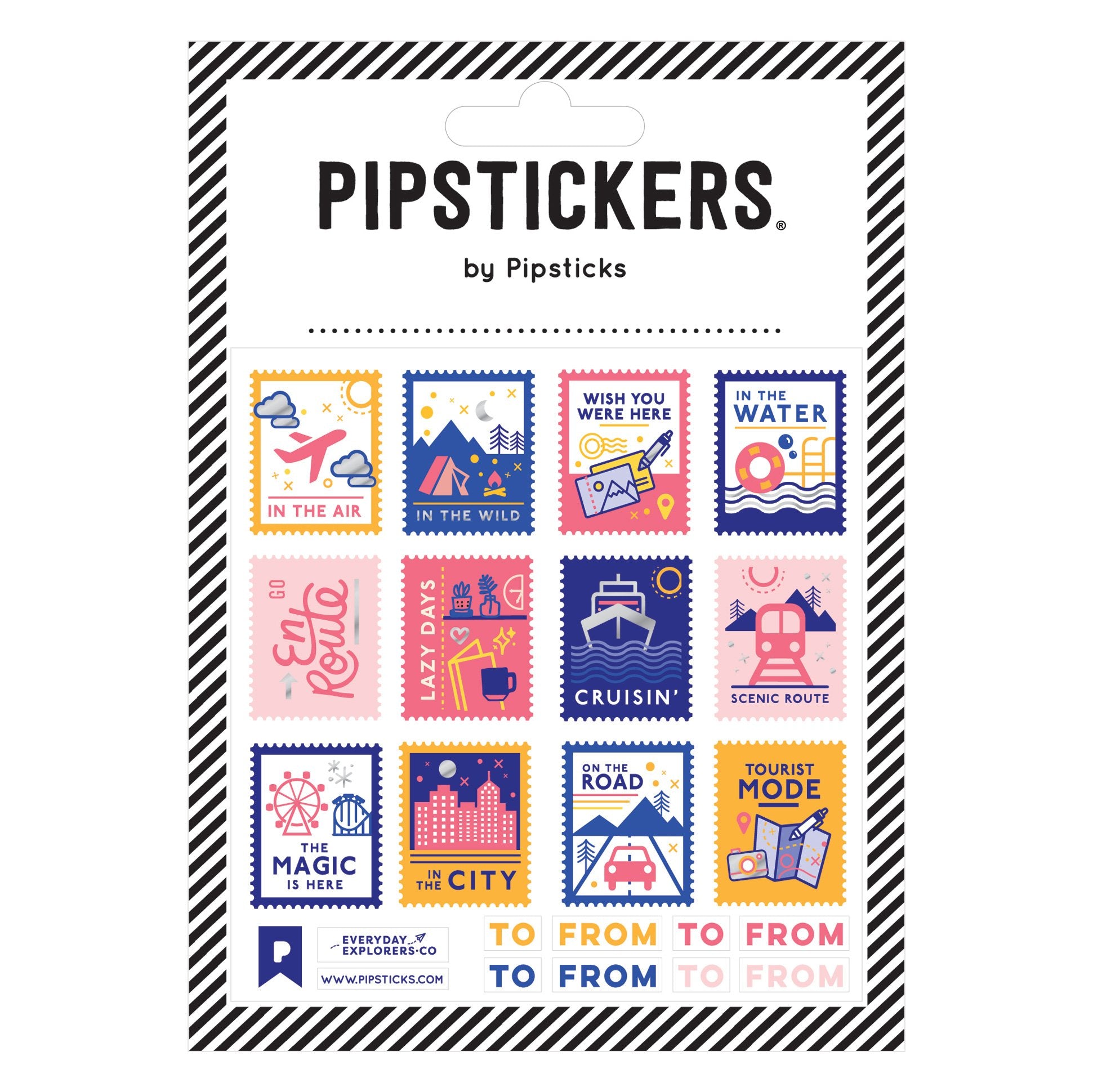 Travel Stamps by Everyday Explorers