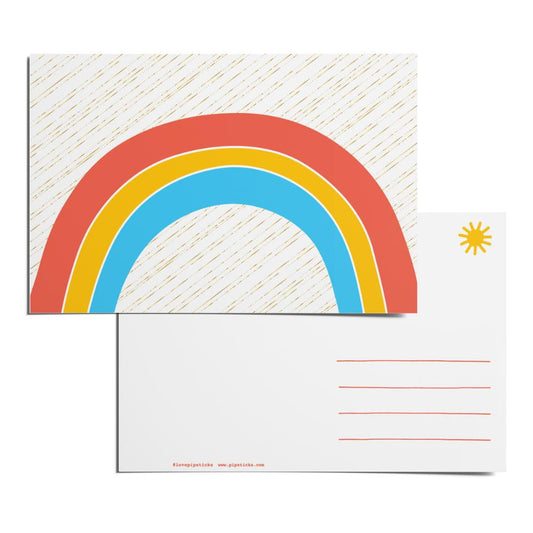 Rainbow Postcard Pack