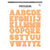 Sun Kissed Big Alphabet (5ct)
