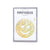 Gold Holographic Smiley
