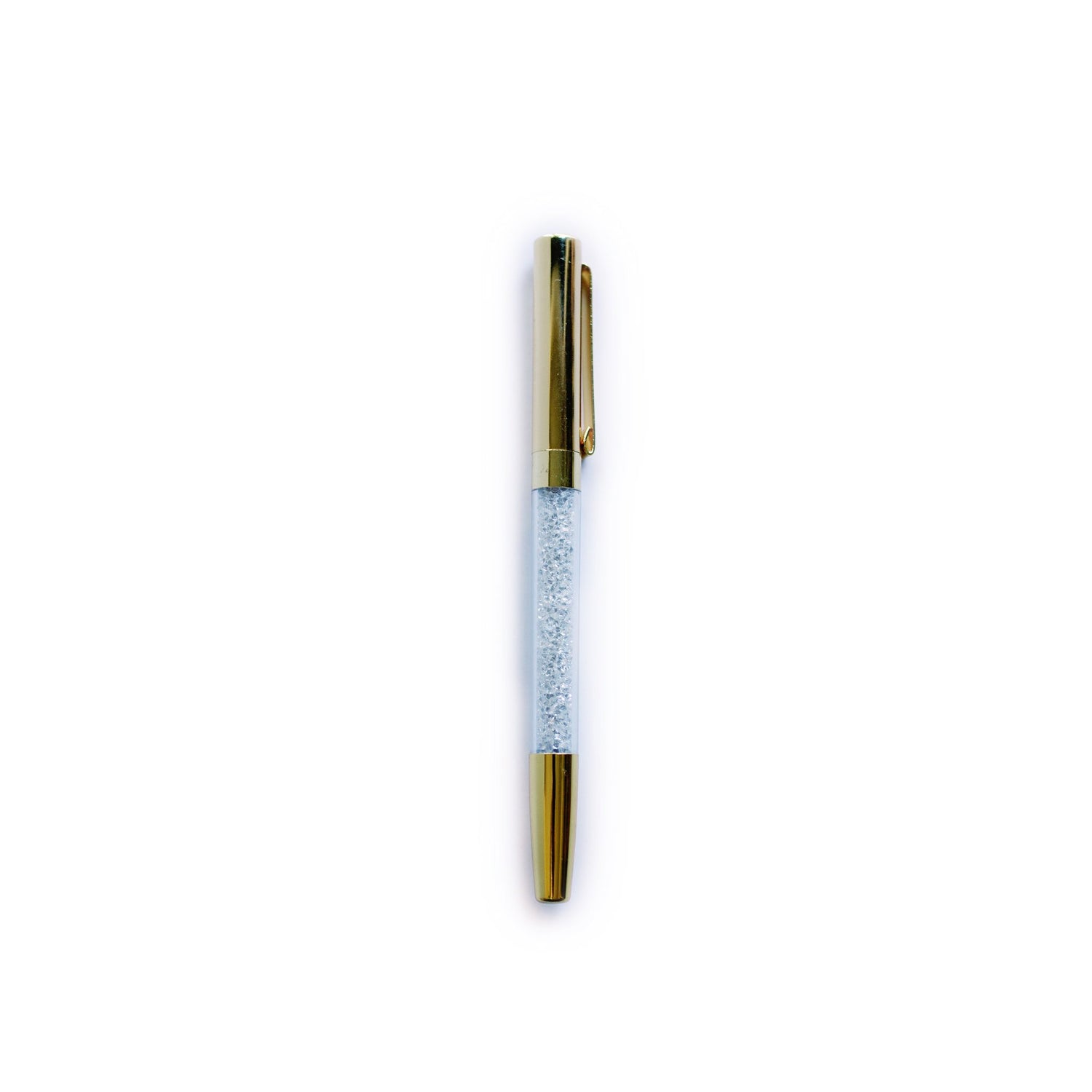 Glamorous Gold Beaded Pen