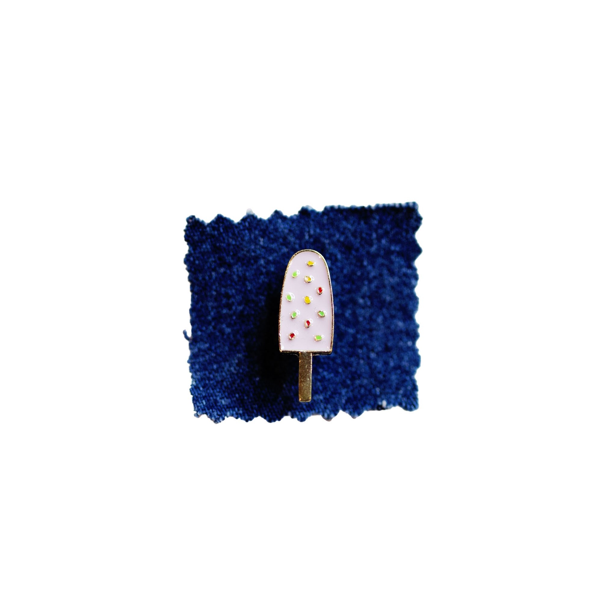 Lavender Sprinkle Popsicle Pin