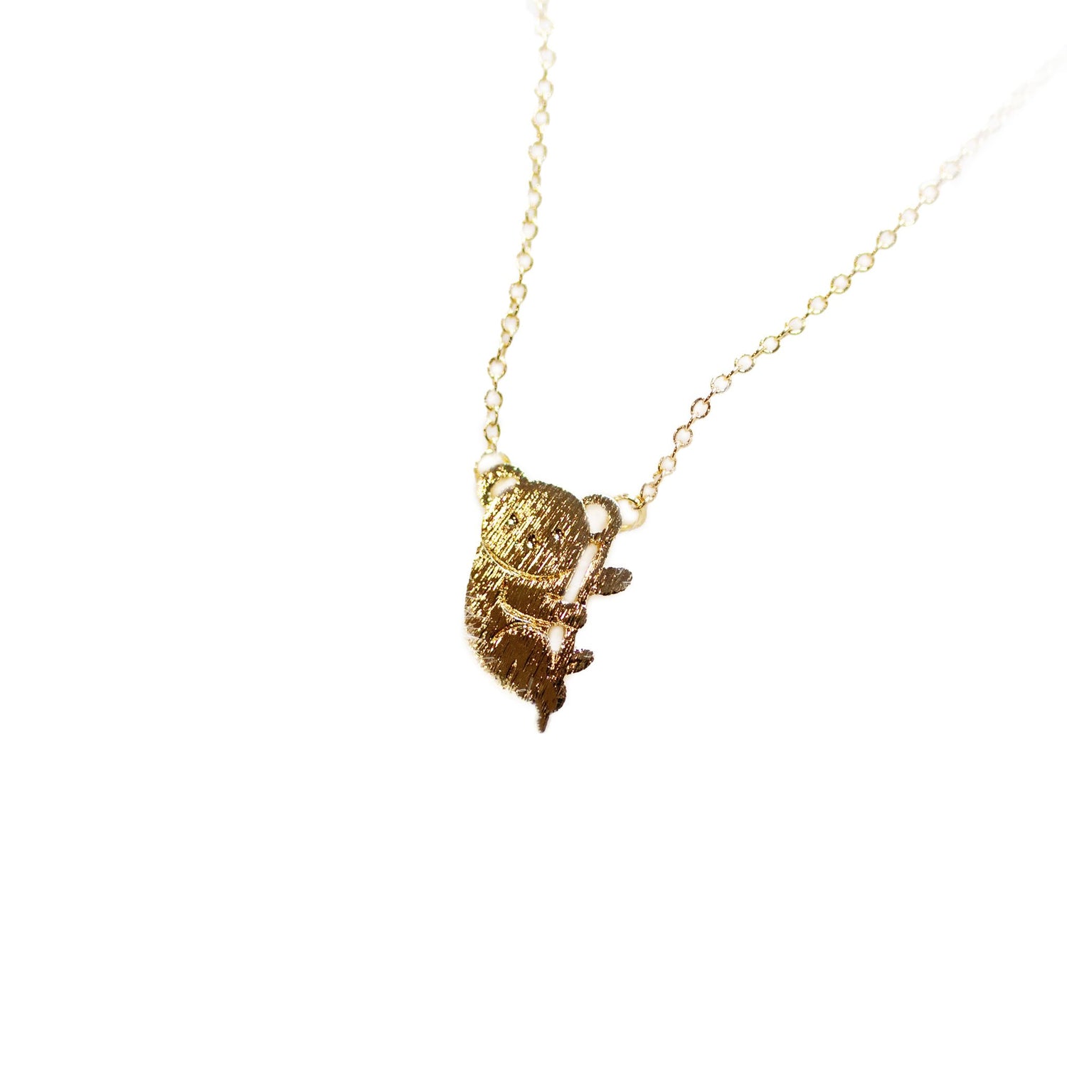 Gold Koala Necklace