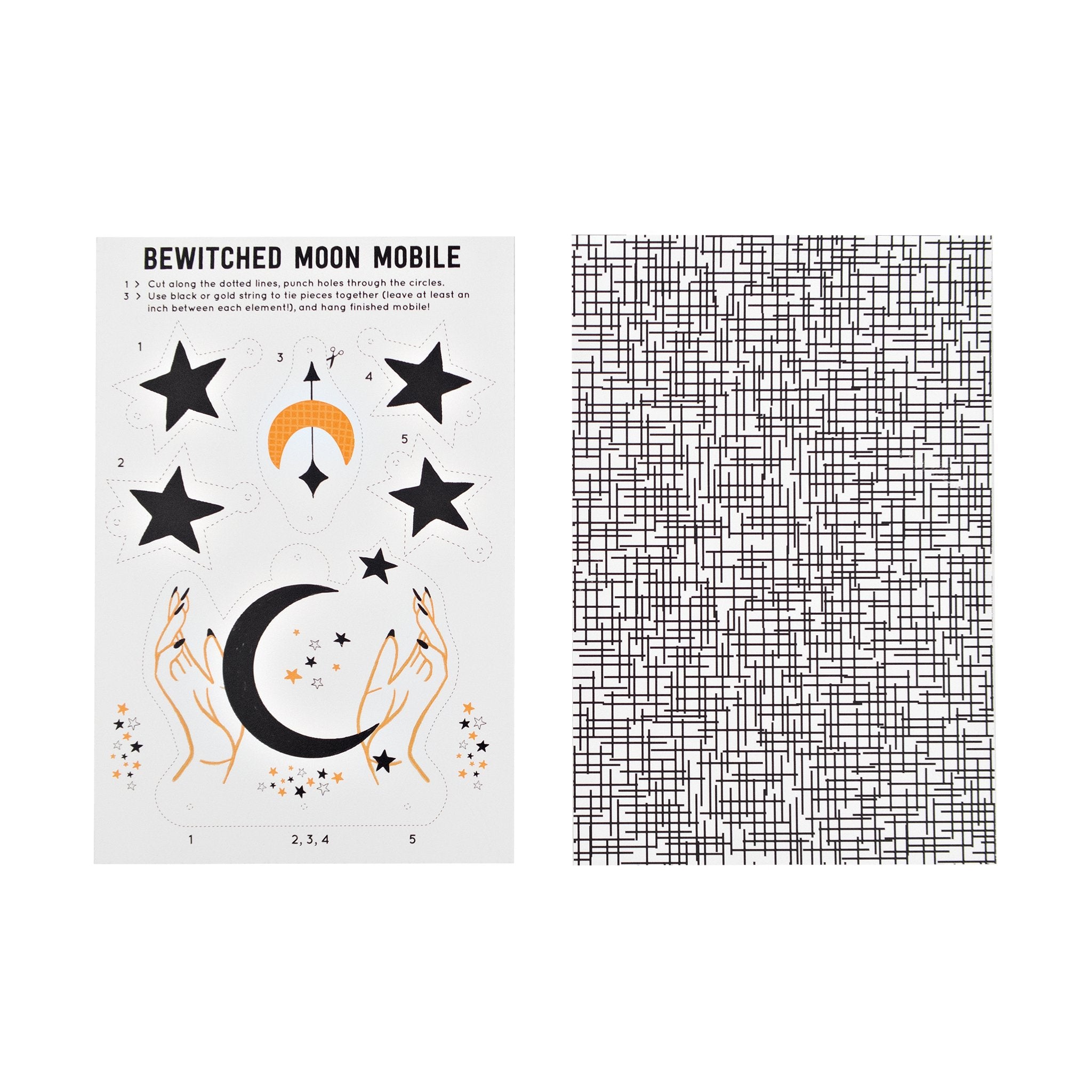 Bewitched Moon Mobile DIY Card Pack