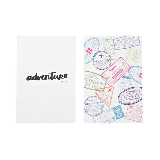 Let The Adventure Begin Mini Quote Card Pack